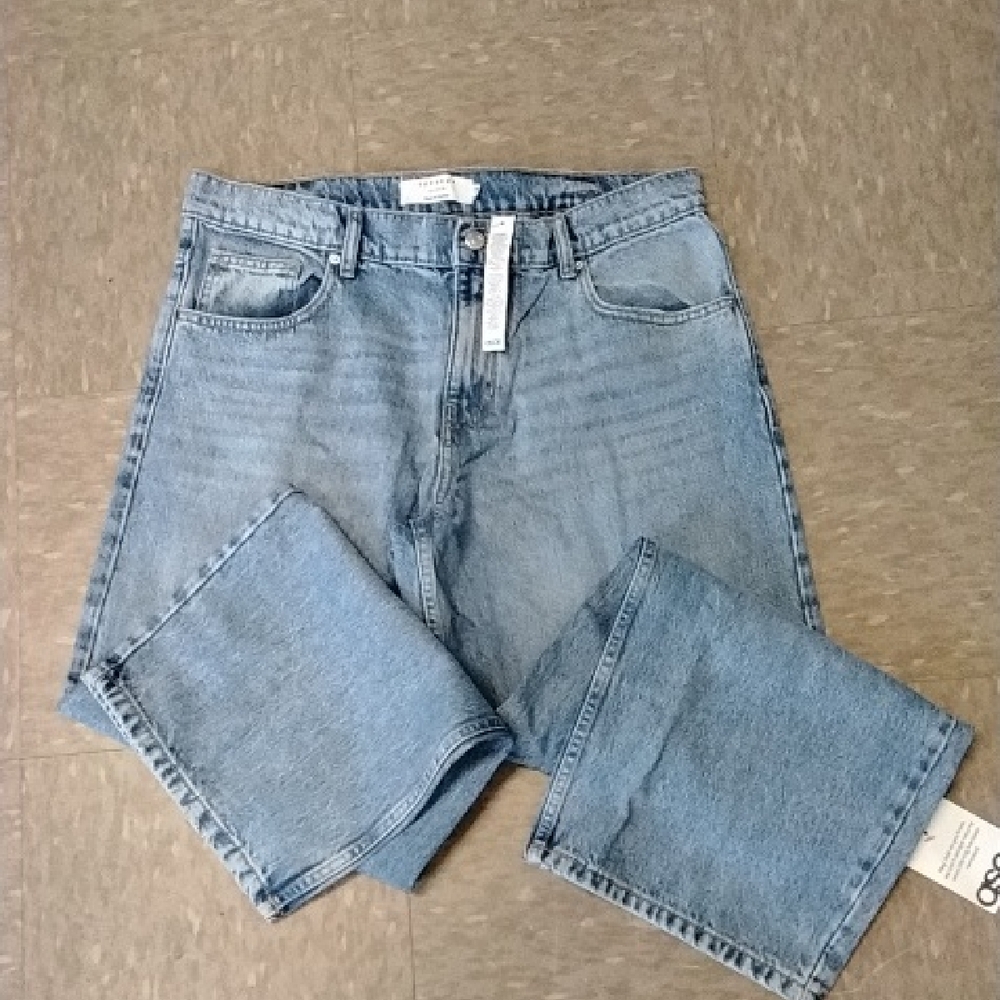 Topshop Light Blue Denim Jeans